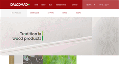 Desktop Screenshot of dalcomad.com.br